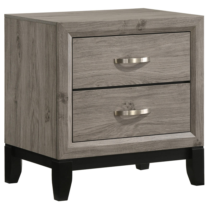 Valen Five-piece Full Bedroom Set Light Taupe - 215911F-S5