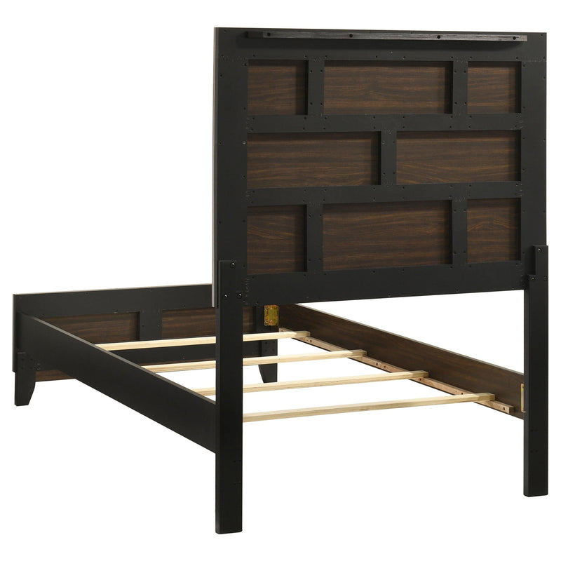 Valen Five-piece Twin Bedroom Set Light Taupe - 215911T-S5