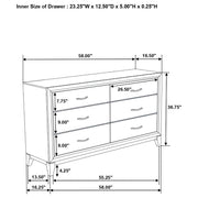 Valen Four-piece Eastern King Bedroom Set Light Taupe - 215911KE-S4