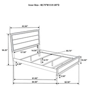 Valen Four-piece Queen Bedroom Set Light Taupe - 215911Q-S4