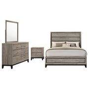 Valen Four-piece Queen Bedroom Set Light Taupe - 215911Q-S4