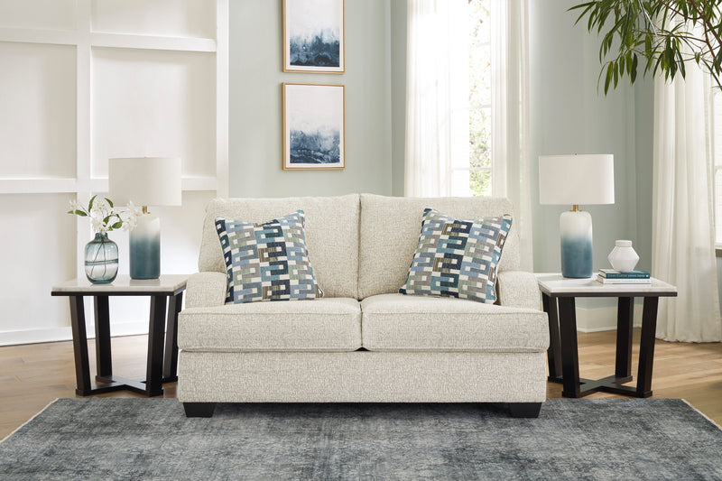 Valerano Parchment Living Room Set - Gate FurnitureLiving Room Set