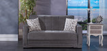 Valerie Love Seat (Diego Gray) 3 Pieces - Gate FurnitureLoveseat
