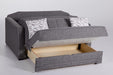 Valerie Love Seat (Diego Gray) 3 Pieces - Gate FurnitureLoveseat