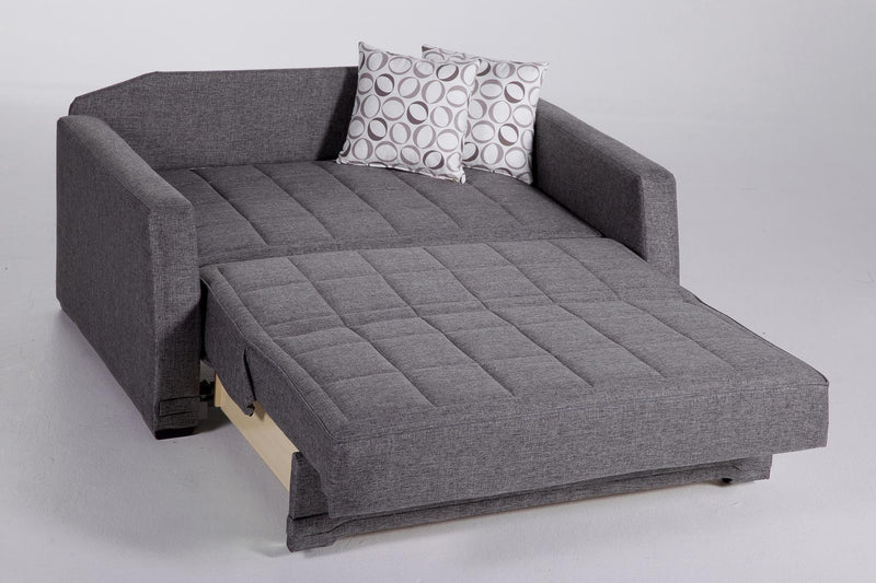 Valerie Love Seat (Diego Gray) 3 Pieces - Lara FurnitureLoveseat