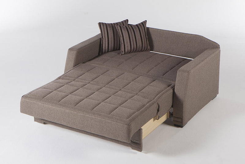 Valerie Love Seat (Redeyef Brown) 3 Pieces - Lara FurnitureLoveseat