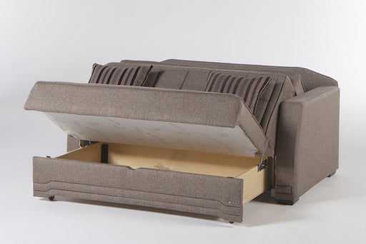 Valerie Love Seat (Redeyef Brown) 3 Pieces - Lara FurnitureLoveseat