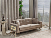Valero Convertible Sofa in Beige - 200-SER-VAL-STAR240-3