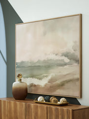 Vallus Blush/Green/Gray Wall Art - A8000524