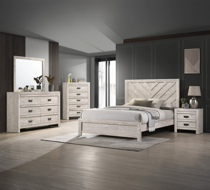 Valor Beige Bedroom Set - Lara FurnitureBedroom Set