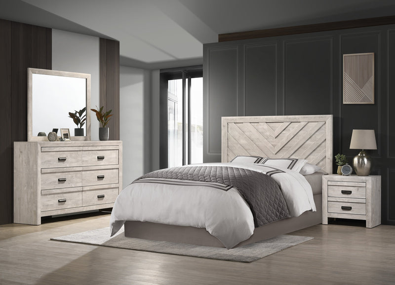 Valor Beige Bedroom Set - Lara FurnitureBedroom Set
