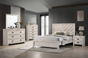 Valor Beige Full Panel Bed - Lara FurnitureFull Bed