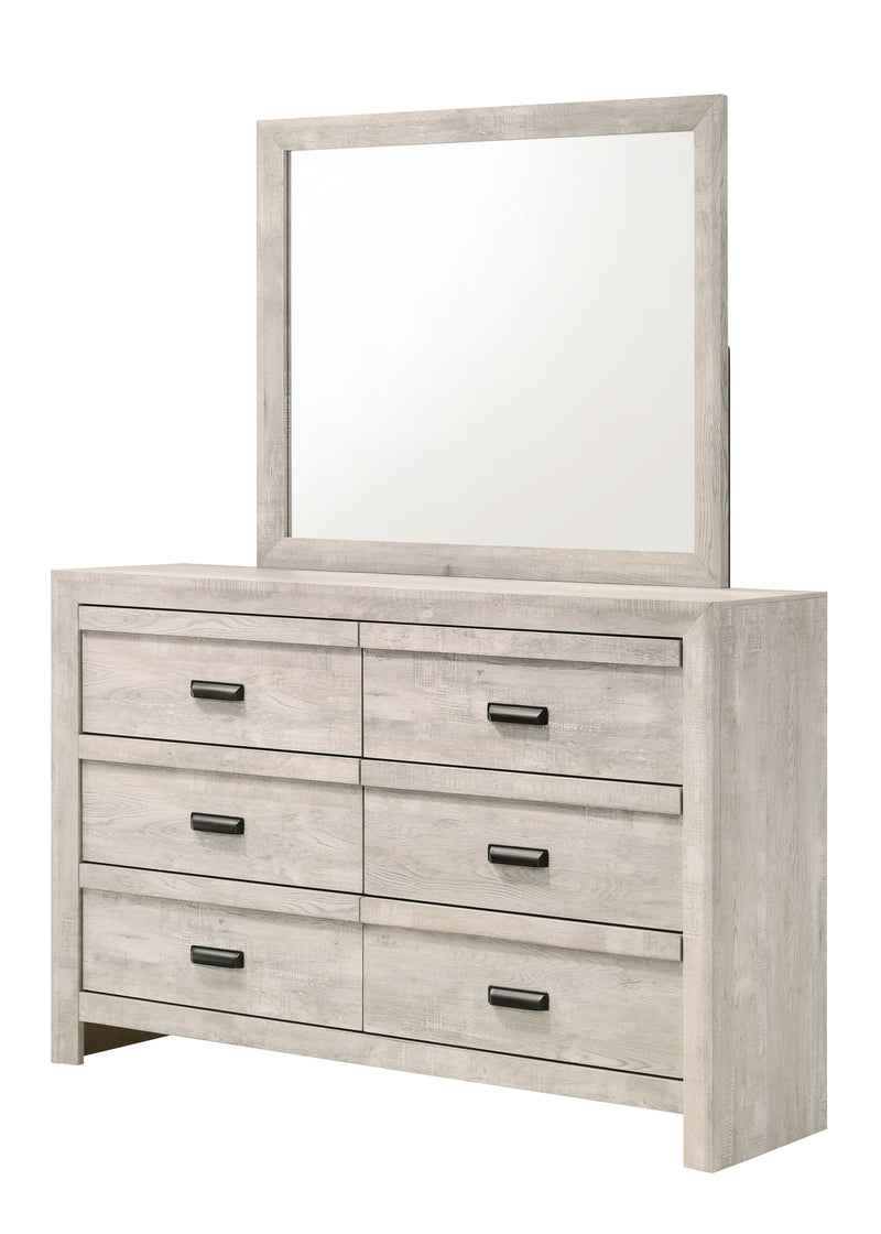 Valor Beige Panel Bedroom Set - Lara FurnitureBedroom Set