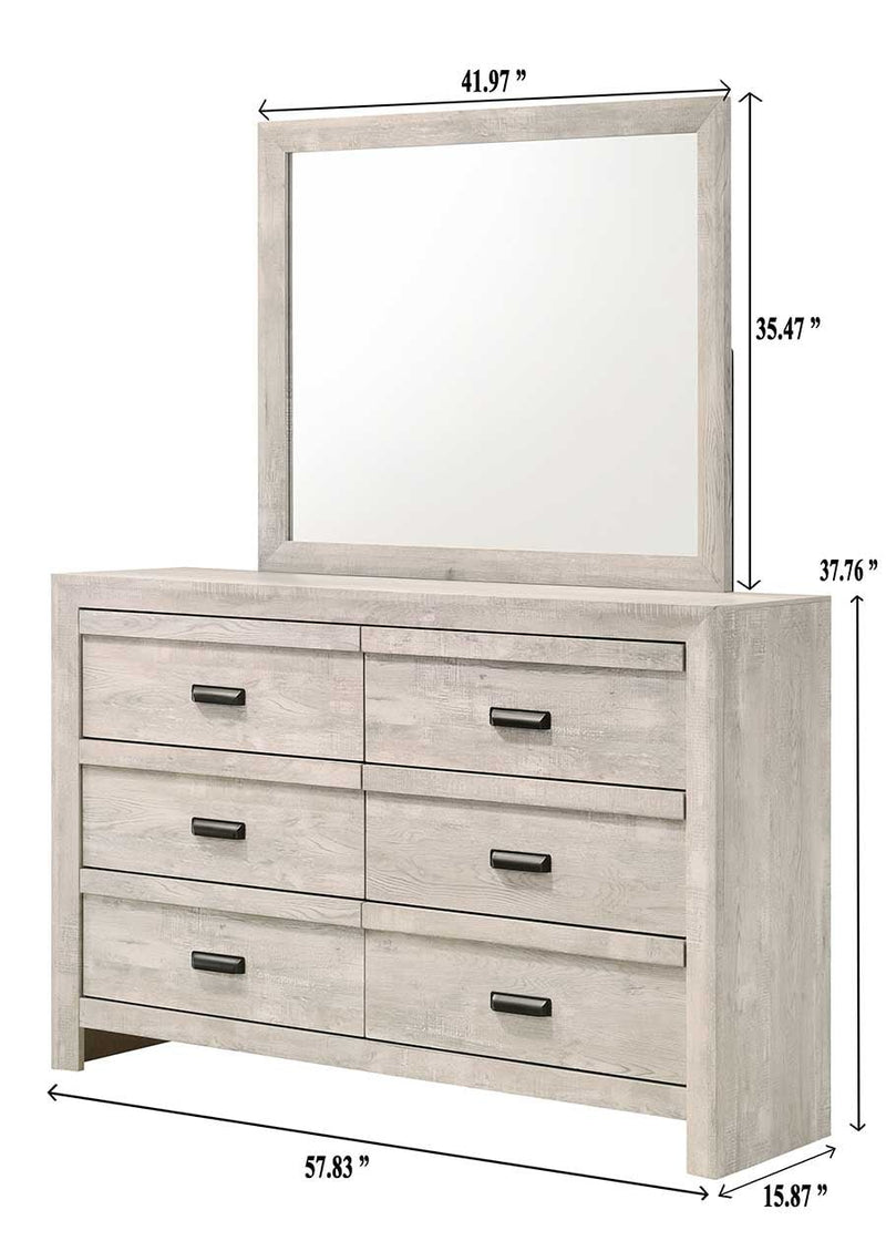 Valor Beige Panel Youth Bedroom Set - Lara FurnitureYouth Bedroom Set