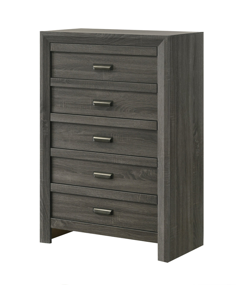 Valor Gray Youth Bedroom Set - Lara FurnitureYouth Bedroom Set