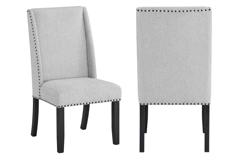 Vance Dove Faux Marble Dining Set - Lara FurnitureDining Room Set