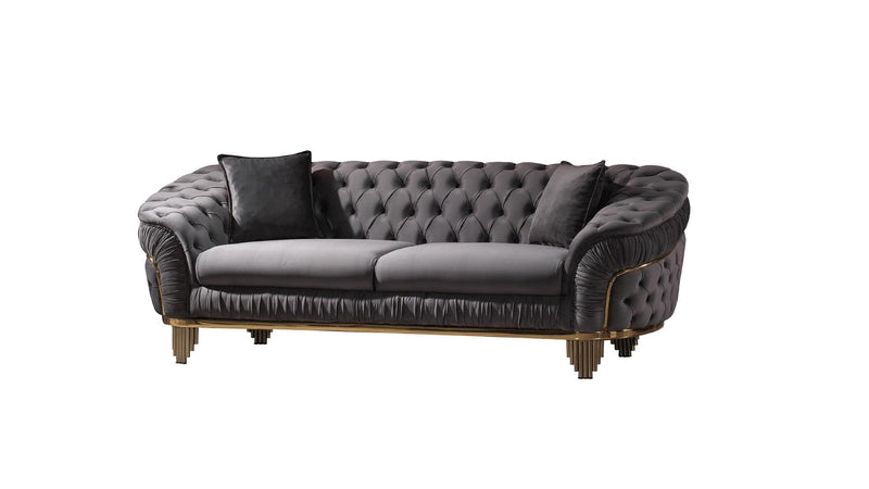 Vanessa Sofa Gray - C - Vanessa Sofa Gray - C
