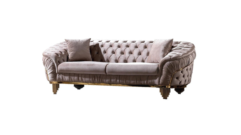 Vanessa Sofa Taupe - C - Vanessa Sofa Taupe - C