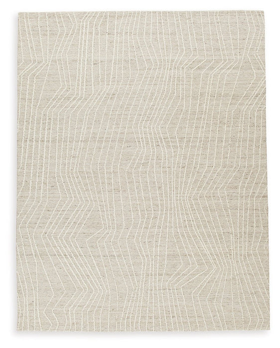 Varahill Gray/Ivory Large Rug - R406931