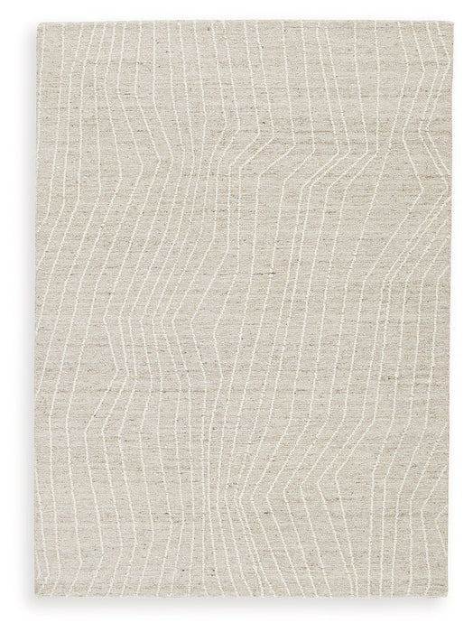 Varahill Gray/Ivory Medium Rug - R406932