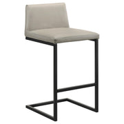 Vardon Genuine Leather Bar Stool Tan (Set of 2) - 182226TAN