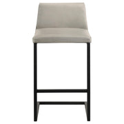 Vardon Genuine Leather Bar Stool Tan (Set of 2) - 182226TAN
