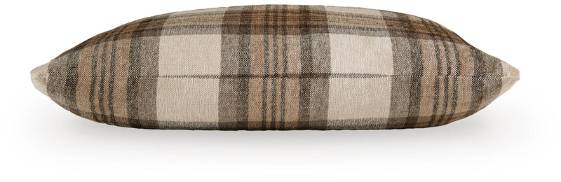 Varnburg Brown/Cream Pillow (Set of 4) - A1001182
