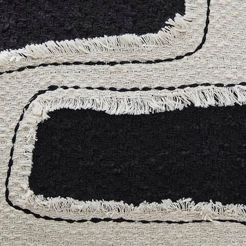 Veerbank Black/Beige Pillow (Set of 4) - A1001114