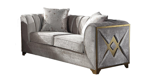 Velencia Loveseat Cream - Velencia Loveseat Cream