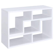 Velma Multipurpose TV Stand and Bookshelf White - 800330