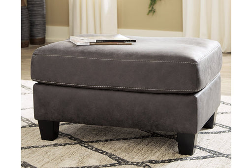 Venaldi Gunmetal Ottoman - Gate FurnitureOttoman
