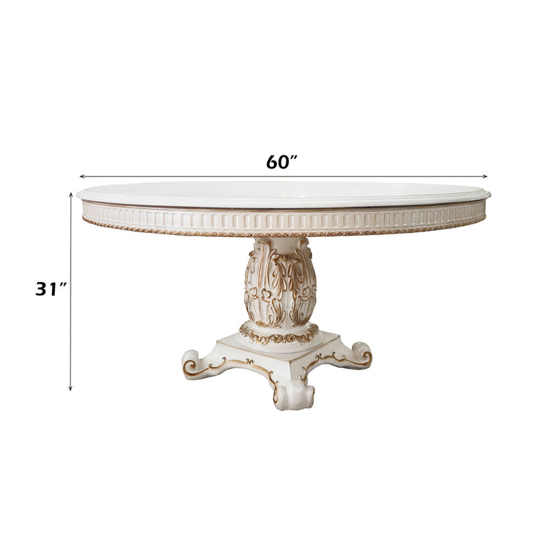 Vendome Round Dining Table W/Pedestal Base - DN01222