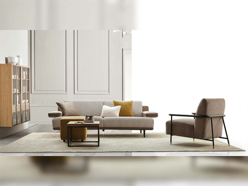 Venedik 4-pieces (4 Seat Sofa & 3 Seat Sofa & 2 Chair) Livingroom in Beige - Brick - 200-ELI-VEN-LS-51-LS-12-4311