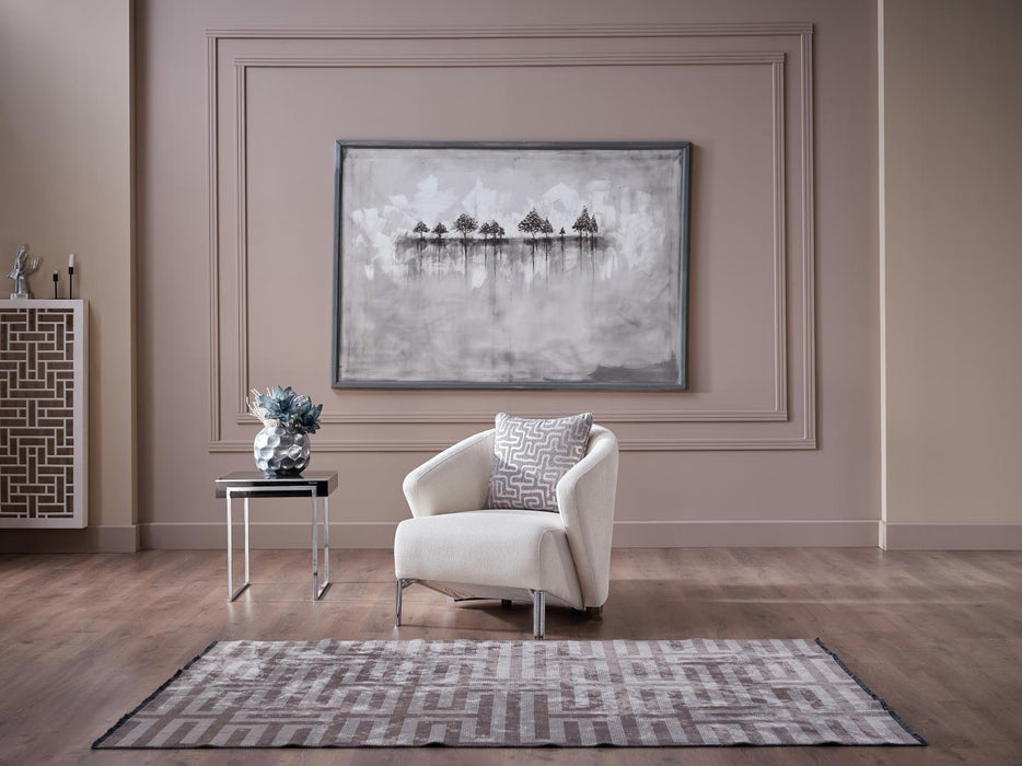 Venice S (Merit Cream) Living Room Set - Gate FurnitureLiving Room Set