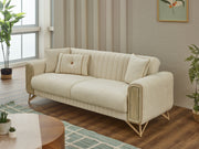 Venta Convertible Sofa in Green - 200-SIM-VEN-CALVE14-3