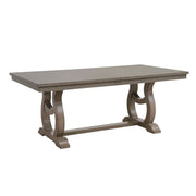 Vermillion Gray Cashmere Extendable Dining Set - Lara FurnitureDining Room Set