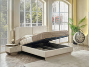 Verona Bedroom (Queen Frame With Headboard & Dresser With Mirror & 2 Nightstand) - 200-MAX-VER-150-QB-SET