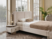 Verona Bedroom (Queen Frame With Headboard & Dresser With Mirror & 2 Nightstand) - 200-MAX-VER-150-QB-SET