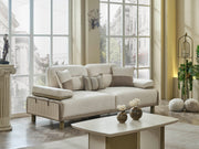 Verona Convertible Sofa in Cream - 200-MAX-VER-GIR03-GIR05-3