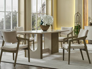 Verona Diningroom (Consol With Mirror & Dining Table & 6 Dining Chair) - 200-MAX-VER-DT-6-SET