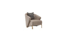 Veronica Accent Chair (Silver Vizon) - Gate FurnitureLiving Room Chair