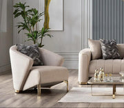 Veronica Sleeper (Silver Vizon) Living Room Set - Lara FurnitureLiving Room Set