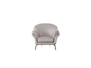 Versace Chair Light Grey in Light Grey - 101-VER-STAR14244-B