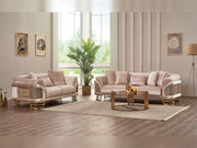 Versace Stationary Sofa Cream in Cream - 101-VER-STAR13553-3