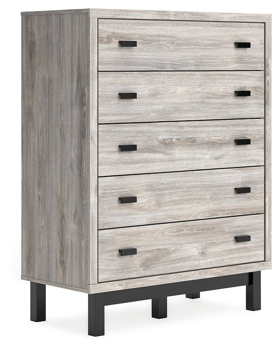 Vessalli Gray Panel Bedroom Set - Gate FurnitureBedroom Set