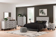 Vessalli Gray Panel Bedroom Set - Gate FurnitureBedroom Set