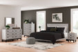 Vessalli Gray Panel Bedroom Set - Gate FurnitureBedroom Set