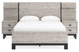 Vessalli Gray Panel Bedroom Set with Extensions - Gate FurnitureBedroom Set