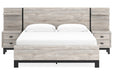 Vessalli Gray Panel Bedroom Set with Extensions - Gate FurnitureBedroom Set