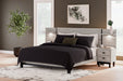 Vessalli Gray Panel Bedroom Set with Extensions - Gate FurnitureBedroom Set